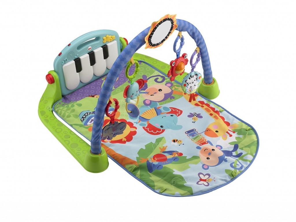 Baby Toy's for 0-6 months: Fisher-Price kick and play piano gym